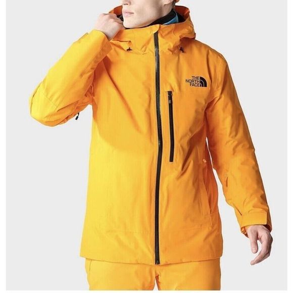 The North Face NF0A4QWW78M Men's Sz XL Cone Orange DryVent Descendit Jacket $270 - Picture 7 of 8